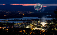 Fireworks Over Canberra