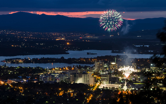 Fireworks Over Canberra