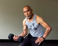 Suri Talip, 79, weights