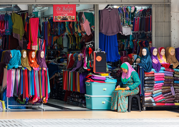 Hijab Seller, Kuala Lumpur